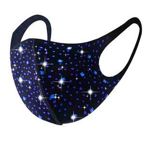 Glam rhinestone mask